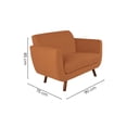 thumbnail image 5 of Sillon individual Lewis Café Kessa Muebles, 5 of 5