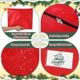 thumbnail image 2 of Nefoso Christmas Tree Storage Bag,Fits UP to 7.5 ft Artificial Trees with Reinforced Handles & Dual Zipper,Red, 2 of 6