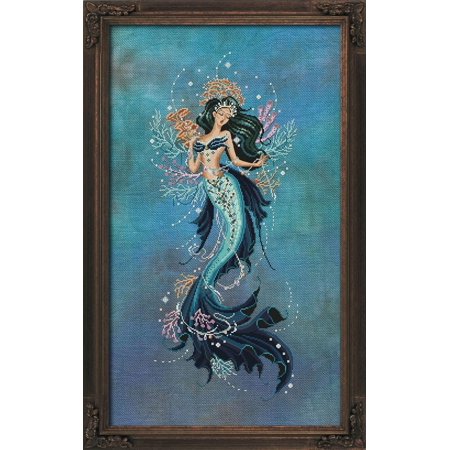 Complete Xstitch Materials with handyed AIDA - Maiden of TUBBATAHA by Filipina