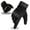 Black, variant on Durable Gloves for Motorcycle Cycling Riding Camping Outdoor Hiking - Full Finger Gloves (Green, Medium)