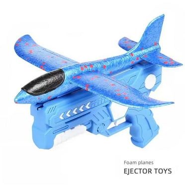 Kids Airplane - Airplane Launcher Toys,Flight Modes Led Foam Plane Toy for Boys - Airplane Toys - 9.5" - Plane Toys