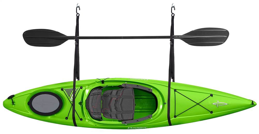 RAD Sportz Kayak Storage Straps Garage Canoe Hoists in Black