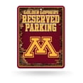 thumbnail image 1 of Rico Industries Ncaa Minnesota Golden Gophers Letrero De Estacionamiento De Metal De 8.5 X 11.0 In, Ideal Para Hombre, Cueva, Dormitorio, Oficina, Hogar, Decoración, 1 of 5