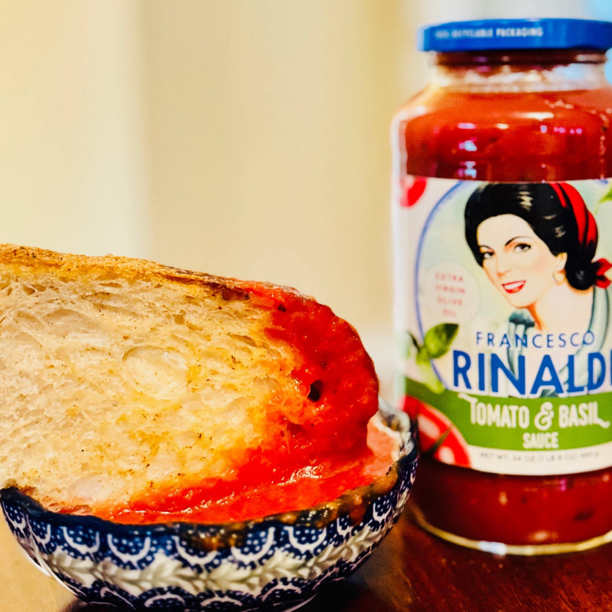 (2 pack) Francesco Rinaldi, Tomato and Basil Sauce, 24oz, Low Fat, No Saturated Fat, Gluten Free