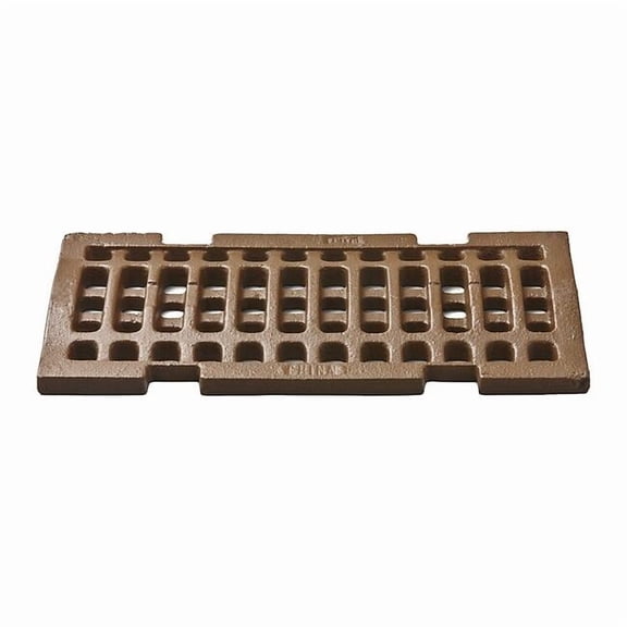 Jay R. Smith Manufacturing Trench Drain Grate, 6 " W, 12 " L 2810CIG