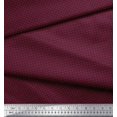 thumbnail image 2 of Soimoi Poly Georgette Fabric Dots Dots Decor Fabric Printed Yard 42 Inch Wide, 2 of 5