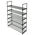 thumbnail image 6 of Hassch 6-Tiers Metal Shoe Rack, Iron Shoe Tower Shelf Storage Organizer for Bedroom Entryway Hallway, Black, 6 of 6