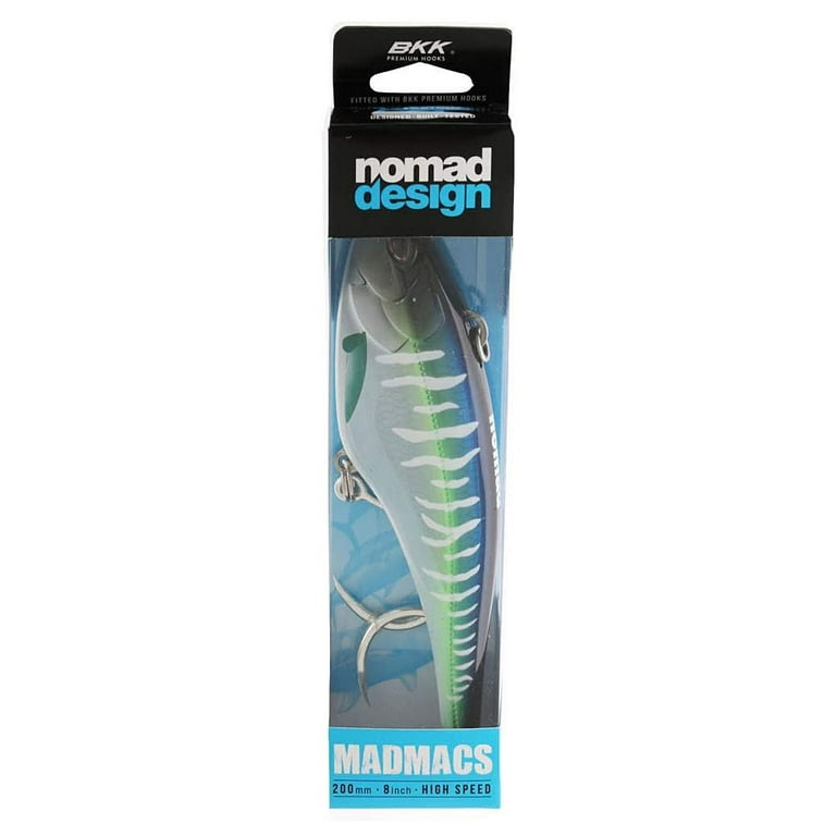 Nomad Design Madmacs 200 Sinking High Speed - 8 inch - Spanish Mackerel
