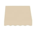 thumbnail image 3 of Awntech 4.38 Ft San Francisco Closed-Sided Fixed Awning Canopy (52.5in x 18in x 36in), Tan, 3 of 4
