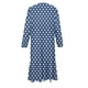thumbnail image 4 of Vestido infantil de poliéster con estampado de lunares, manga larga, cuello redondo, bolsillos laterales y falda larga., 4 of 6