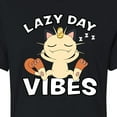 thumbnail image 3 of Pokémon - Lazy Day Vibes Meowth - Juniors Cropped Cotton Blend T-Shirt, 3 of 5