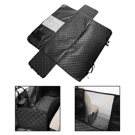 Back Seat Cover, Water Scratch Nonslip Dog Seat Cover, 600D Heavy Duty seat Cover for Dogs, Hammock Pet Seat Cover