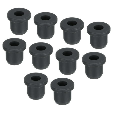 

Uxcell T Type Rubber Grommet Mount Dia 8mm ID 4.5mm Seal Protection Flexible Hole Plugs Cable Pipe Black 40Pcs