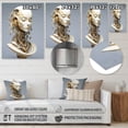 thumbnail image 4 of Designart "Robot with Feminine Grace I" Robot Metal Wall Art Prints, 4 of 5