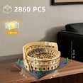 thumbnail image 2 of Roman Building Set, Italy’s Famous World Landmarks Skyline Kit Architecture Series Mini Micro Building Blocks Educational, (2860 Pieces) Home Décor Gifts for Adults Creator Expert 10276, 2 of 6