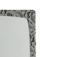 thumbnail image 3 of Ambesonne Folk Art Fitted Sheet, Bird Pattern Asian Style, Queen Size, Grey Black and White, 3 of 5