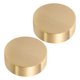thumbnail image 1 of unbranded 2Ud Peso De Papel De Latón Redondo Decorativo Dorado Para Escritorio Ideal Para Escritura, 1 of 8