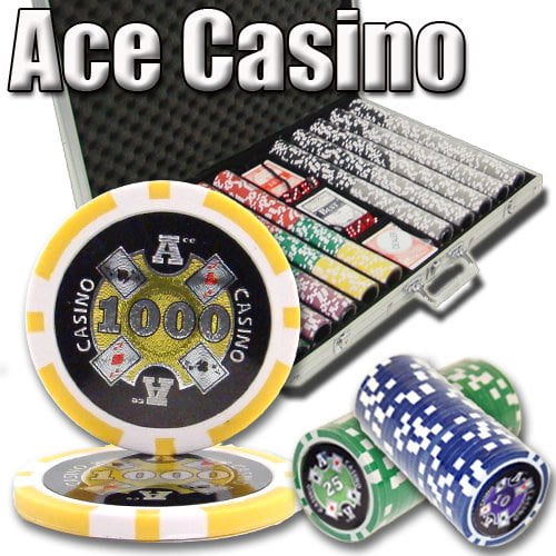 Buy 2 100 Green $25 Ace Casino 14g Clay Poker Chips New Get 1 Free 