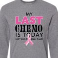 thumbnail image 4 of Inktastic My Last Chemo is Today Long Sleeve T-Shirt, 4 of 5