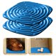 thumbnail image 4 of Caja de Anidación de Pollo, Almohadilla de Anidación de Silicona Lavable 35x30cm para Poner Huevos, Almohadilla de la Caja Celular de Aves de Corral Coop Ropa de Cama Reutilizable Fácil de Limpiar, 4 of 7