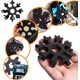 thumbnail image 4 of Paquete de 2 llaves de nieve multifuncionales (negras y coloridas) Gadgets multifuncionales Herramientas portátiles para exteriores 18 en 1 Las mejores herramientas manuales Viajes Aventuras de acampada brillar Electrónica, 4 of 5
