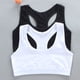 thumbnail image 4 of Qarigey Ropa interior para chica adolescente finamente elaborada que absorbe el sudor y es cómoda de llevar, sujetador deportivo transpirable Ropa interior Blanco Talla única, 4 of 6