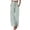 Mint Green, variant on Certgust Hot Sales Under $25 Pants Pants for Women Wide Leg Flowy Elastic Waist Drawstring with Pockets Summer Beach Vacation Clothes