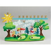 Judaica Kingdom AVJ-MEN-74007 Metal Menorahs - Golf Menorah