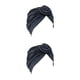 thumbnail image 2 of Qarigey Hijab interior con nudo turbante, gorros elásticos de superficie lisa, gorro, decoración para el cabello para mujer, accesorios de Negro 2Conjunto, 2 of 6