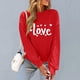 thumbnail image 5 of TaTaai Hoodies Shirts for Women Early Fall Long Sleeve Tops Vintage Graphic Outfits Tops Fashion Pullover Tees Gift, 5 of 7