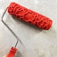 thumbnail image 2 of CEORPER Embossed Texture Painting Tool 7 Inches Durable Decorative Paint Roller for DIY, 2 of 6