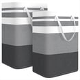 thumbnail image 1 of Cestas Grandes para la Colada, Impermeables, de Pie, de 75 L, Plegables y Altas con Asas., 1 of 5