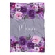 thumbnail image 2 of Juego de Cama de Cuna Floral Púrpura, 2 of 6