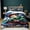 Color6, variant on 3pcs Bedding Duvet Cover Set Demon Anime Slayer Comforter Set Cozy Soft Lightweight Duvet Cover with 2 Pillow Sham