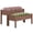 Carbonized, variant on Outsunny 2 Tiers Raised Garden Bed, Wooden Elevated Planter Box, Grey