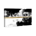 thumbnail image 3 of Halfway Black and White Abstract Wall Art Print Black 30x20, 3 of 5