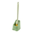 thumbnail image 2 of Escobilla de baño con soporte Sunnimix cepillo de limpieza ergonómico Verde, 2 of 8