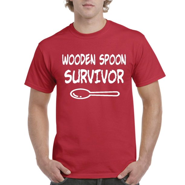 wooden spoon survivor t shirt