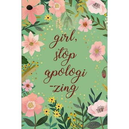 Personal Lines - A Rachel Hollis Inspired Girl, Stop Apologizing Journal : Ruled, Blank Lined Journal 6×9 120 pages, Planner for School, Work, Personal Diary Notebook Gift, Freethinking Shamefree Gratitude Cultivation, Presence and Empowerment for Women Girls Teenagers