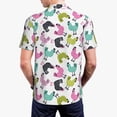 thumbnail image 4 of Daiia Funny Chicken Pattern Men’s Polo Shirts,Solid Deck Shirt,Classic Fit, Breathable Cotton Polo for Casual and Sport Wear-XX-Large, 4 of 9
