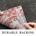 thumbnail image 6 of Pink Paisley and Floral Pattern Door Rugs,Washable Non Slip Door Mats Indoor,Decorative Door Mats,Entry Mat Indoor for Entrance,Bedroom,Kitchen,Bathroom,16"x47", 6 of 6
