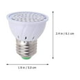 thumbnail image 4 of LED Grow Light Bulb E27 Socket 126W Full Spectrum Grow Light Plant Growth Lamp ,Energy Efficient, 4 of 9