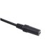 thumbnail image 5 of unbranded Cable De Extensión De Audio Negro Con Conectores Niquelados Para Usar En Automóvil Y Dispositivos 35 Mm, 5 of 8