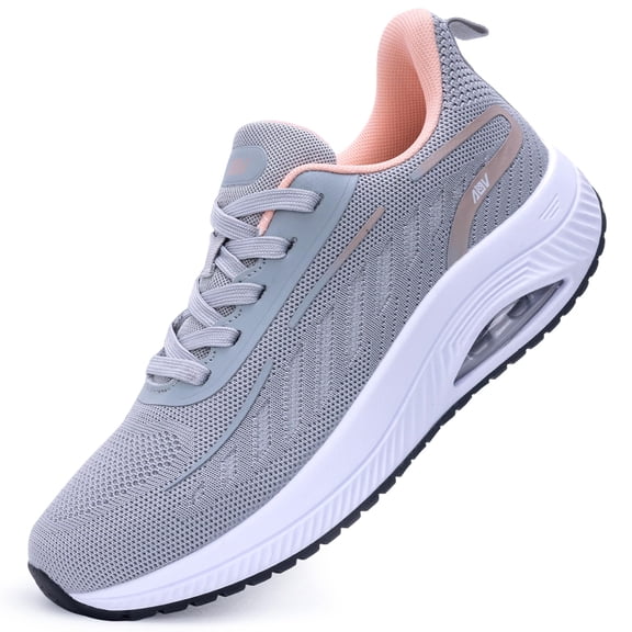 GYEICE Wide Walking Shoes Women Arch Support Plantar Fasciitis Tennis Sneakers Orthotic Tennis Shoes for Workout Gym