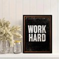 thumbnail image 2 of UXIEQU Work Hard Motivational Canvas Print 15.75x11.81 Inches, 2 of 8