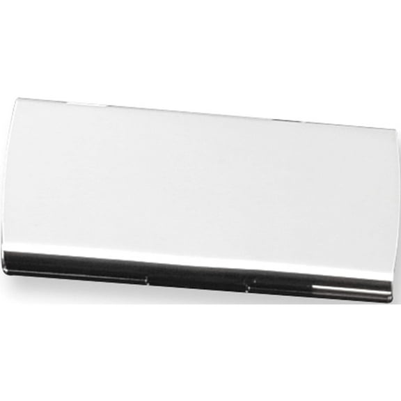 Fashion Silver-Plated Business Card Holder (4.88 X 3) Made In China gl3135