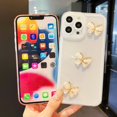thumbnail image 5 of for iPhone 13 Pro Max Case 6.7 inch,Cute 3D Butterfly Bling Glitter Clear Case with Anti-Fall Lens Cameras Sparkly Soft TPU Case for iPhone 13 Pro Max Cover for Women Girls Transparent, 5 of 7