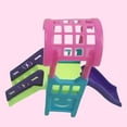 thumbnail image 2 of Rvidsgi Miniature Playground Exquisite Realistic Plastic Pretend Play Slide Toy for Boys Girls, 2 of 8