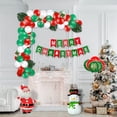 thumbnail image 6 of Cerem Christmas Decoration Balloon Arch Set and Pump 101 Pieces - Red Santa Claus, 6 of 6