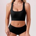 thumbnail image 7 of Bixock Wireless Bra for Women No Underwire Plus Size Tank Bra Front Closure Fixed Cups Lift Support Breathable Abjustable Everyday Casual Women Under Wear, 7 of 7